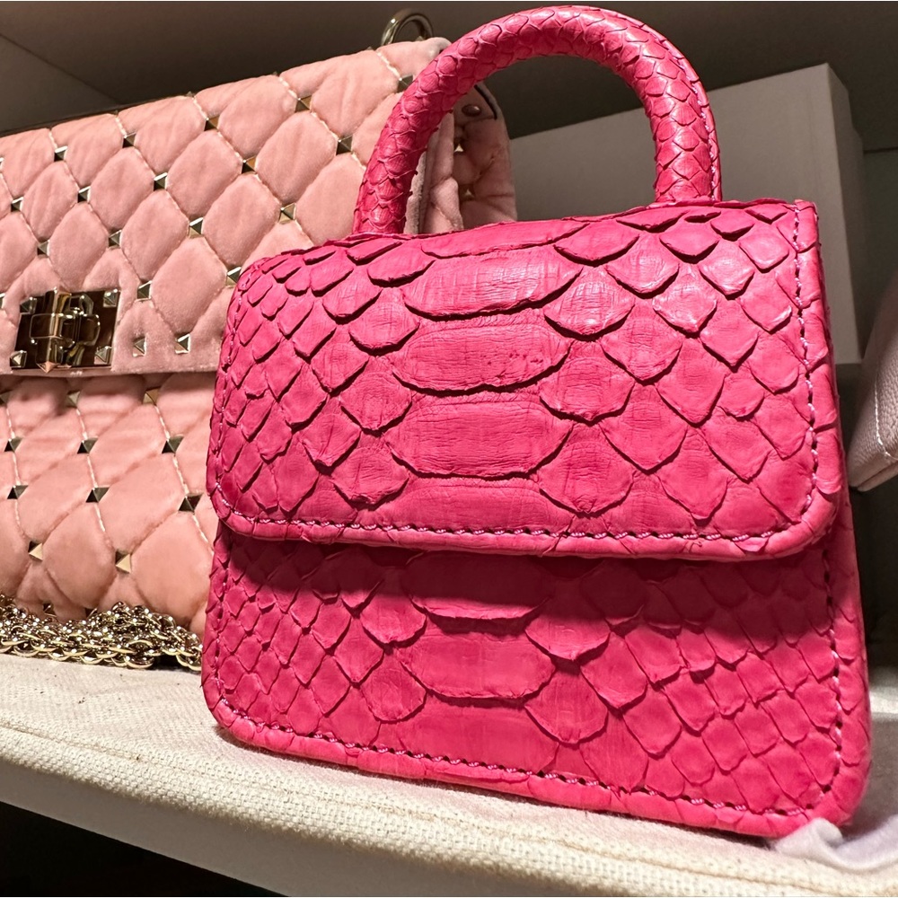 Gelareh Mizrahi micro python bag!